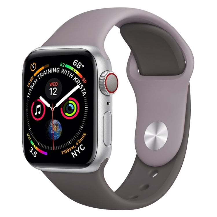 Cinturino in silicone bicolore per Apple Watch serie 3, 2 e 1 38 mm (bianco+rosso)