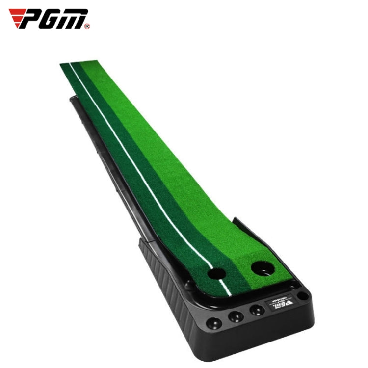 PGM 3m Golf Indoor Swing Grip Putting Trainer Allenamento del ritmo con fairway di ritorno automatico, 3m