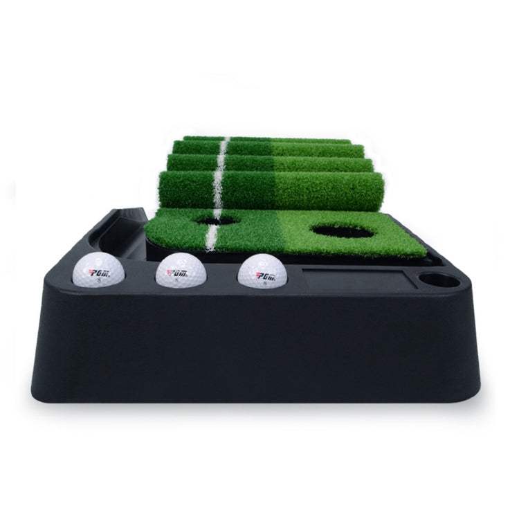 PGM 3m Golf Indoor Swing Grip Putting Trainer Allenamento del ritmo con fairway di ritorno automatico, 3m
