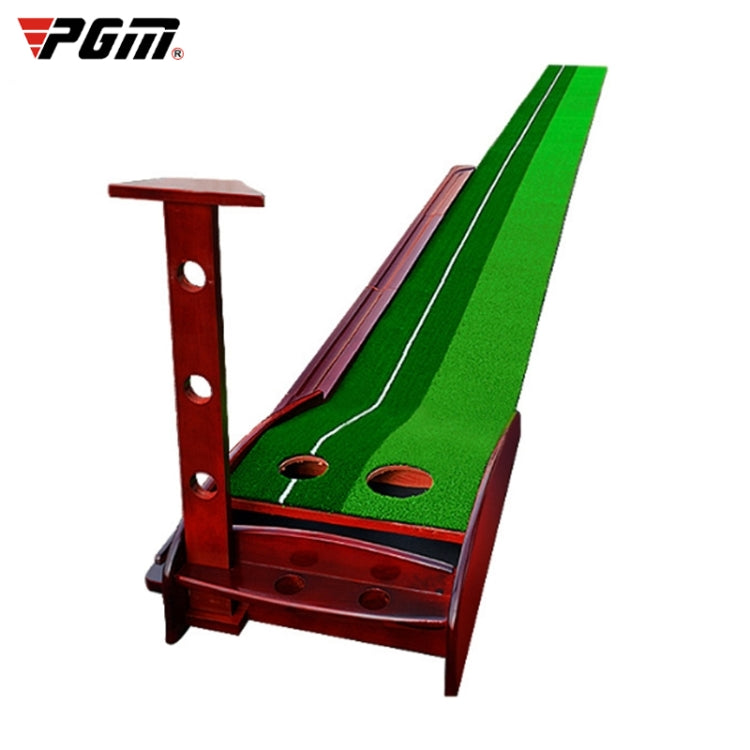 PGM 3,5 m Golf in legno massello Putter Trainer Practice Set Tappetino da allenamento, 3.5m