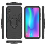 Custodia protettiva con anello magnetico per Honor 10 Lite