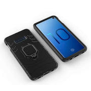 Custodia antiurto PC TPU per Galaxy S10e con anello magnetico