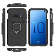 Custodia antiurto PC TPU per Galaxy S10e con anello magnetico