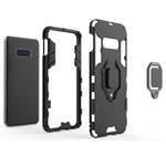 Custodia antiurto PC TPU per Galaxy S10e con anello magnetico
