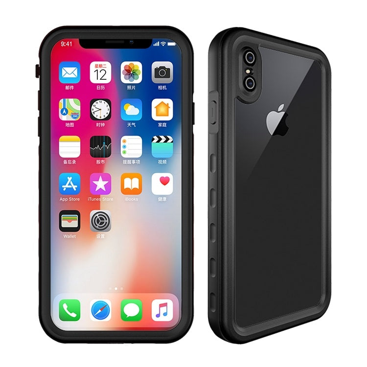 Custodia impermeabile in silicone per iPhone XS Max