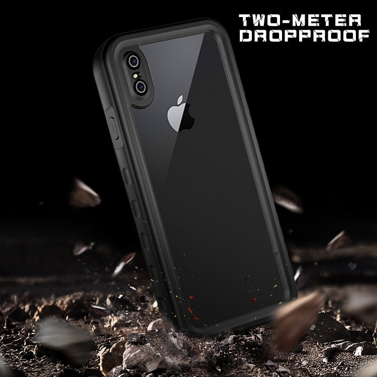 Custodia impermeabile in silicone per iPhone XS Max