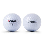 PGM 10 PCS Sport all'aria aperta Gioco di golf Allenamento Partita Competizione Palla in gomma a tre strati, Three Layers