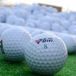 PGM 10 PCS Sport all'aria aperta Gioco di golf Allenamento Partita Competizione Palla in gomma a tre strati, Three Layers