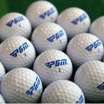 PGM 10 PCS Sport all'aria aperta Gioco di golf Allenamento Partita Competizione Palla in gomma a tre strati, Three Layers