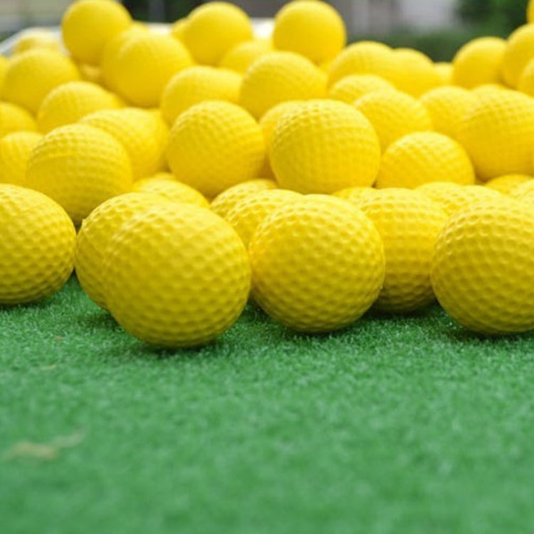 PGM 10 PCS Palla da golf in gomma per interni, 10PCS Rubber Ball Yellow