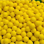 PGM 10 PCS Palla da golf in gomma per interni, 10PCS Rubber Ball Yellow