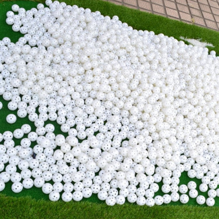 PGM 10 PCS Palla da Golf per Esercizi Indoor, 10PCS Hollow Ball White, 10PCS Hollow Ball Yellow