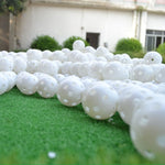 PGM 10 PCS Palla da Golf per Esercizi Indoor, 10PCS Hollow Ball White, 10PCS Hollow Ball Yellow