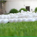 PGM 10 PCS Palla da Golf per Esercizi Indoor, 10PCS Hollow Ball White, 10PCS Hollow Ball Yellow