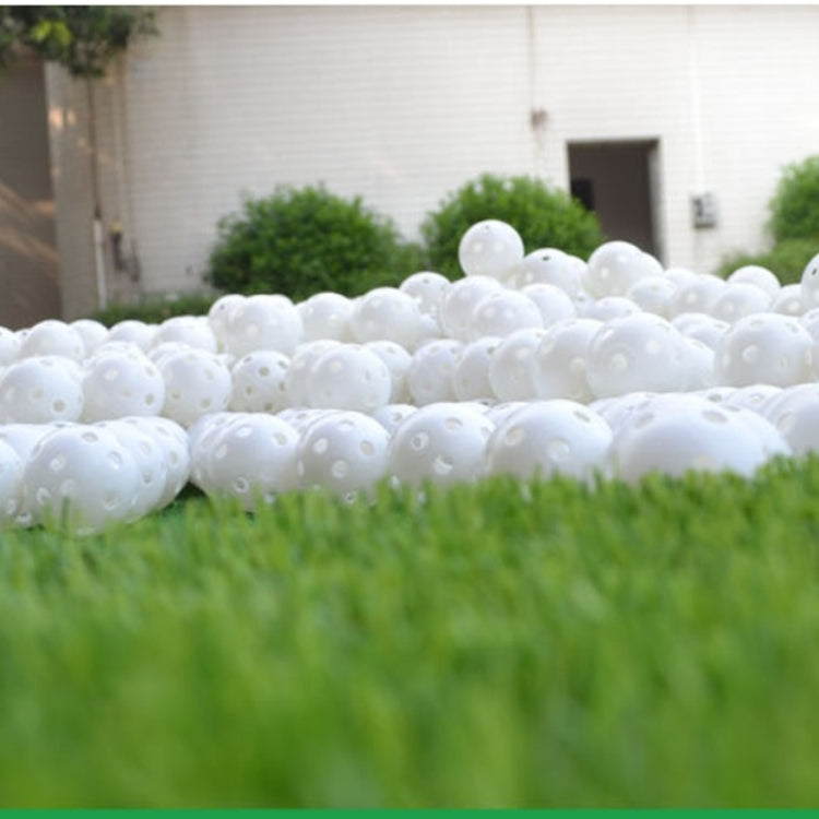 PGM 10 PCS Palla da Golf per Esercizi Indoor, 10PCS Hollow Ball White, 10PCS Hollow Ball Yellow