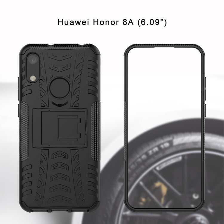 Custodia antiurto TPU PC con supporto per Huawei Y6 2019