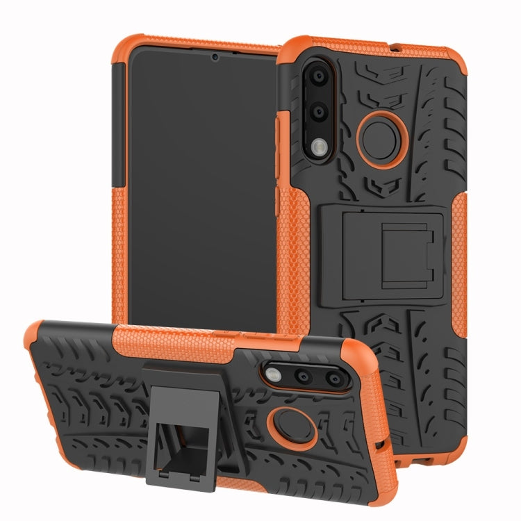 Custodia antiurto TPU PC con supporto per Huawei P30 Lite