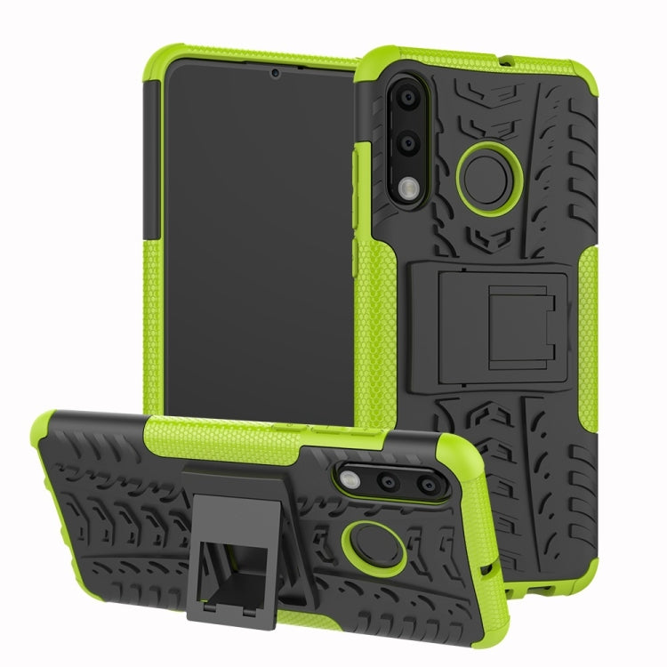Custodia antiurto TPU PC con supporto per Huawei P30 Lite