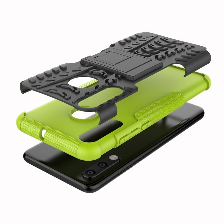 Custodia antiurto TPU PC con supporto per Huawei P30 Lite