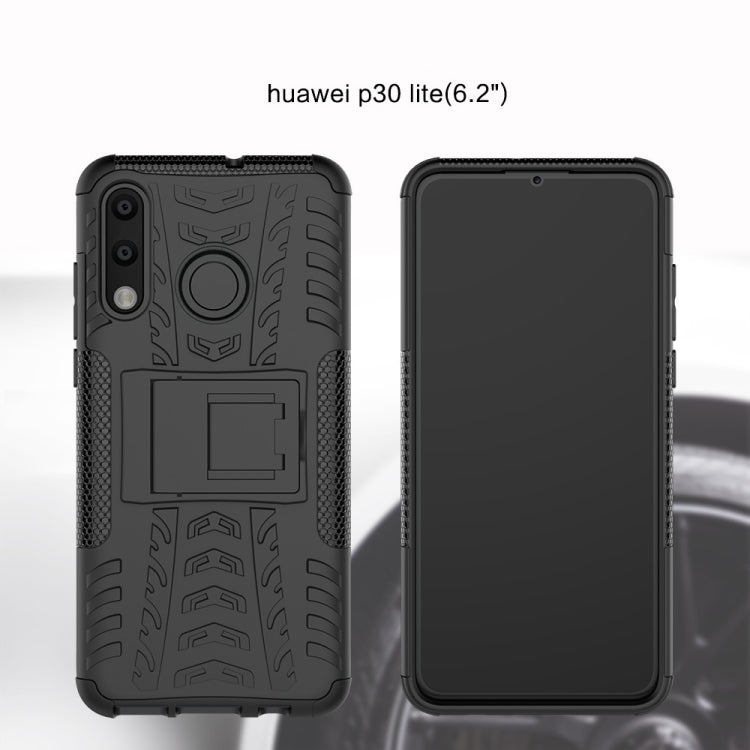 Custodia antiurto TPU PC con supporto per Huawei P30 Lite