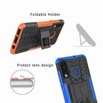 Custodia antiurto TPU PC con supporto per Huawei P30 Lite