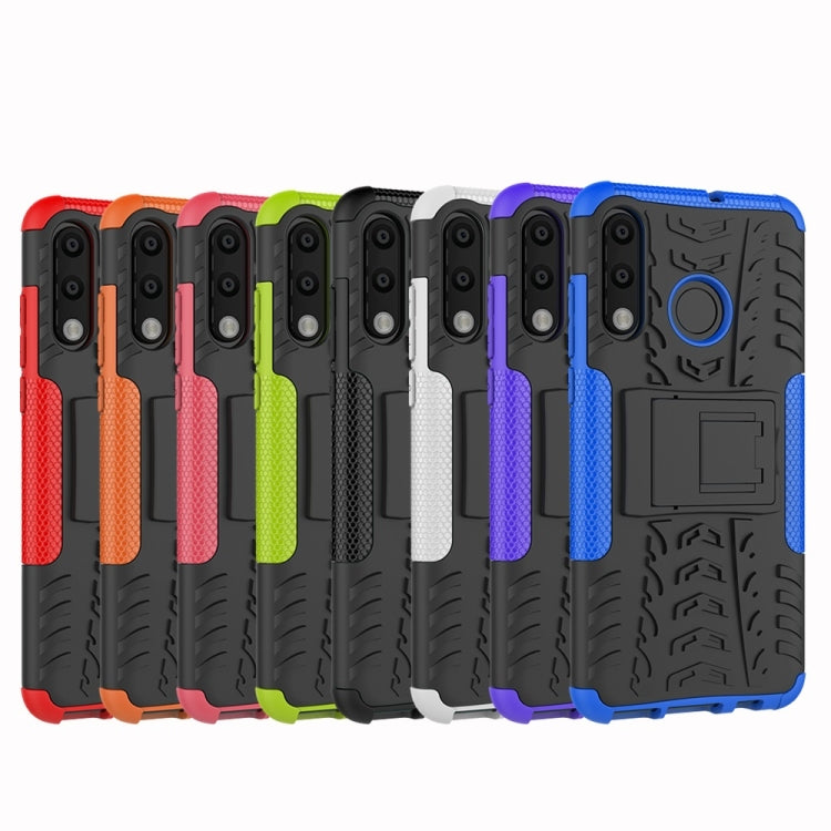 Custodia antiurto TPU PC con supporto per Huawei P30 Lite