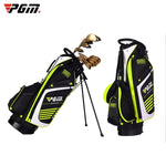 PGM Golf Borsa leggera in nylon con supporto (nero verde), QB027 White, QB027 Orange, QB027 Green