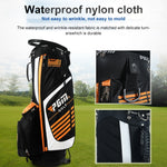PGM Golf Borsa leggera in nylon con supporto (nero verde), QB027 White, QB027 Orange, QB027 Green