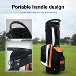 PGM Golf Borsa leggera in nylon con supporto (nero verde), QB027 White, QB027 Orange, QB027 Green