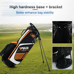 PGM Golf Borsa leggera in nylon con supporto (nero verde), QB027 White, QB027 Orange, QB027 Green