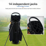 PGM Golf Borsa leggera in nylon con supporto (nero verde), QB027 White, QB027 Orange, QB027 Green