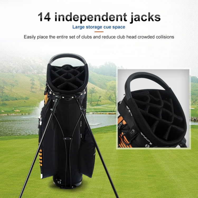 PGM Golf Borsa leggera in nylon con supporto (nero verde), QB027 White, QB027 Orange, QB027 Green