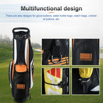 PGM Golf Borsa leggera in nylon con supporto (nero verde), QB027 White, QB027 Orange, QB027 Green