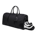 PGM Borsa per abbigliamento portatile di grande capacità Borsa a sfera in nylon per uomo, YWB005 Black, YWB005 Blue