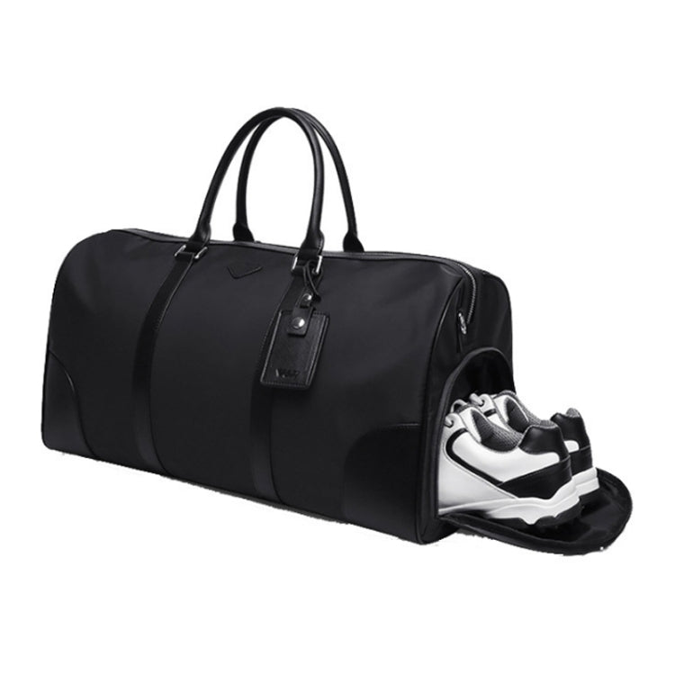 PGM Borsa per abbigliamento portatile di grande capacità Borsa a sfera in nylon per uomo, YWB005 Black, YWB005 Blue