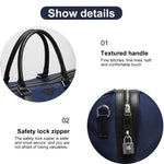 PGM Borsa per abbigliamento portatile di grande capacità Borsa a sfera in nylon per uomo, YWB005 Black, YWB005 Blue