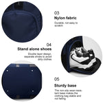 PGM Borsa per abbigliamento portatile di grande capacità Borsa a sfera in nylon per uomo, YWB005 Black, YWB005 Blue