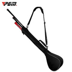 Borsa per palline portatile pieghevole in nylon PGM Golf (argento nero), PGM Black Silver, PGM Black Red