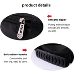 Borsa per palline portatile pieghevole in nylon PGM Golf (argento nero), PGM Black Silver, PGM Black Red