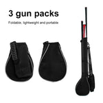 Borsa per palline portatile pieghevole in nylon PGM Golf (argento nero), PGM Black Silver, PGM Black Red