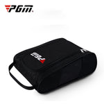 PGM Golf Borsa per scarpe in nylon resistente all'usura comoda e traspirante, XB001 Black, XB001 Black Red, XB001 Black Blue, XB001 Black Pink