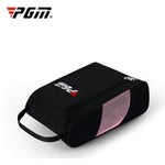 PGM Golf Borsa per scarpe in nylon resistente all'usura comoda e traspirante, XB001 Black, XB001 Black Red, XB001 Black Blue, XB001 Black Pink