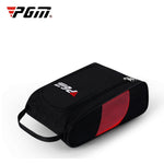 PGM Golf Borsa per scarpe in nylon resistente all'usura comoda e traspirante, XB001 Black, XB001 Black Red, XB001 Black Blue, XB001 Black Pink