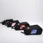 PGM Golf Borsa per scarpe in nylon resistente all'usura comoda e traspirante, XB001 Black, XB001 Black Red, XB001 Black Blue, XB001 Black Pink