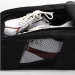 PGM Golf Borsa per scarpe in nylon resistente all'usura comoda e traspirante, XB001 Black, XB001 Black Red, XB001 Black Blue, XB001 Black Pink