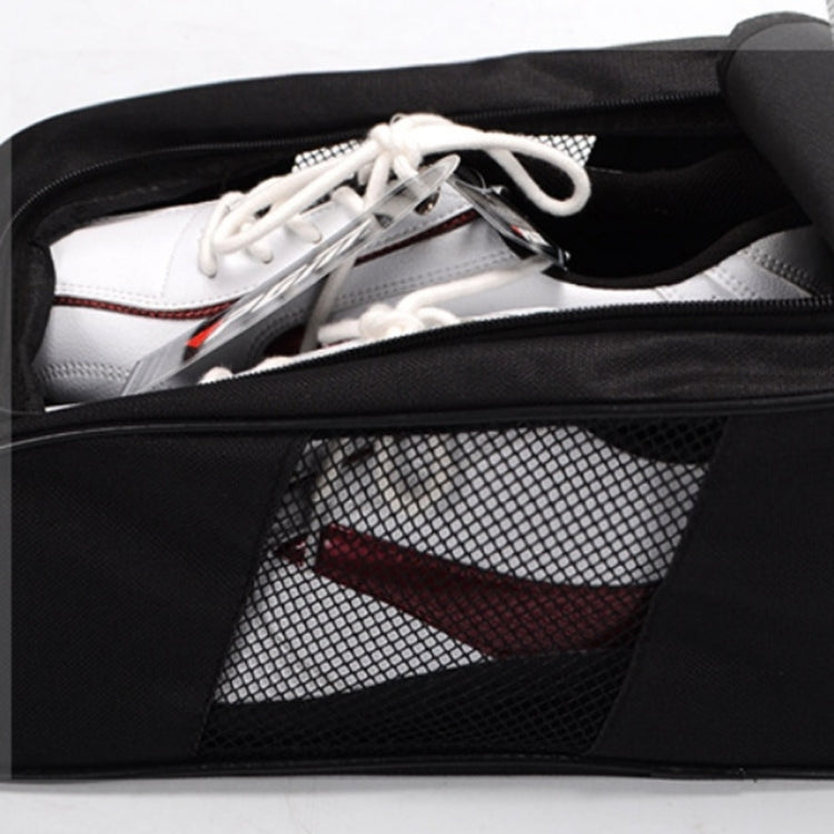 PGM Golf Borsa per scarpe in nylon resistente all'usura comoda e traspirante, XB001 Black, XB001 Black Red, XB001 Black Blue, XB001 Black Pink