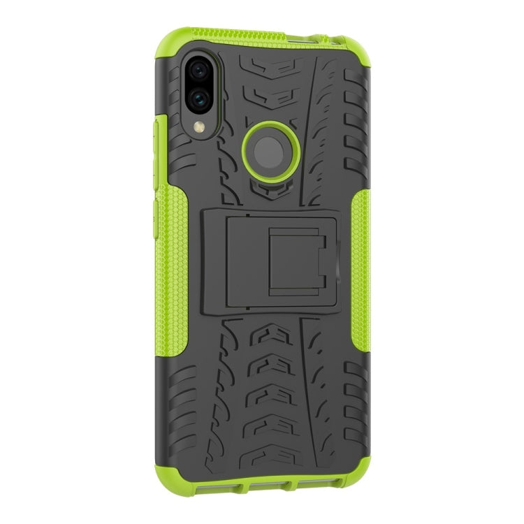 Custodia antiurto TPU e PC con supporto per Xiaomi Redmi Note 7