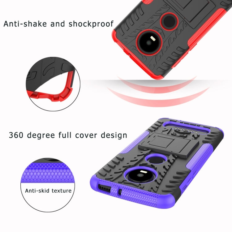 Custodia antiurto TPU e PC con supporto per Xiaomi Redmi Note 7