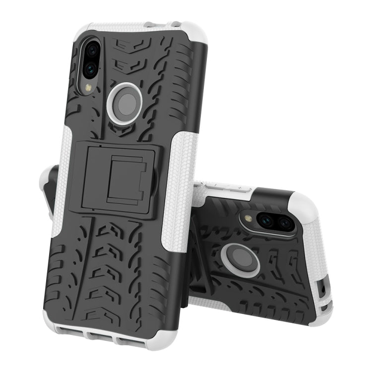 Custodia antiurto TPU e PC con supporto per Xiaomi Redmi Note 7