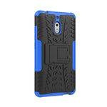 Custodia antiurto TPU PC per Nokia 2.1 con supporto